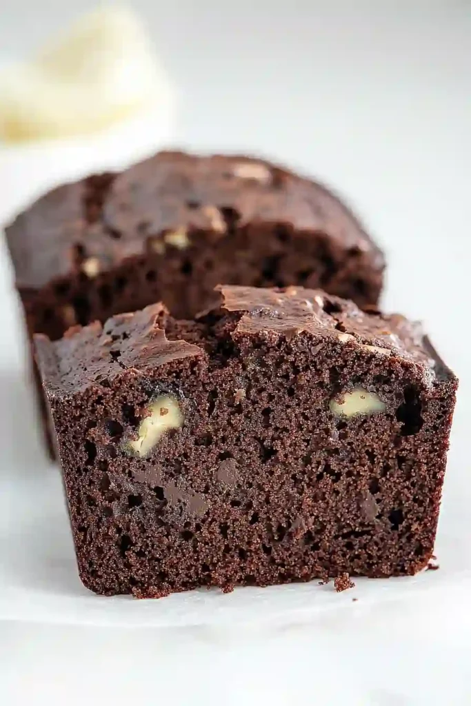 chocolate zucchini bread with nuts