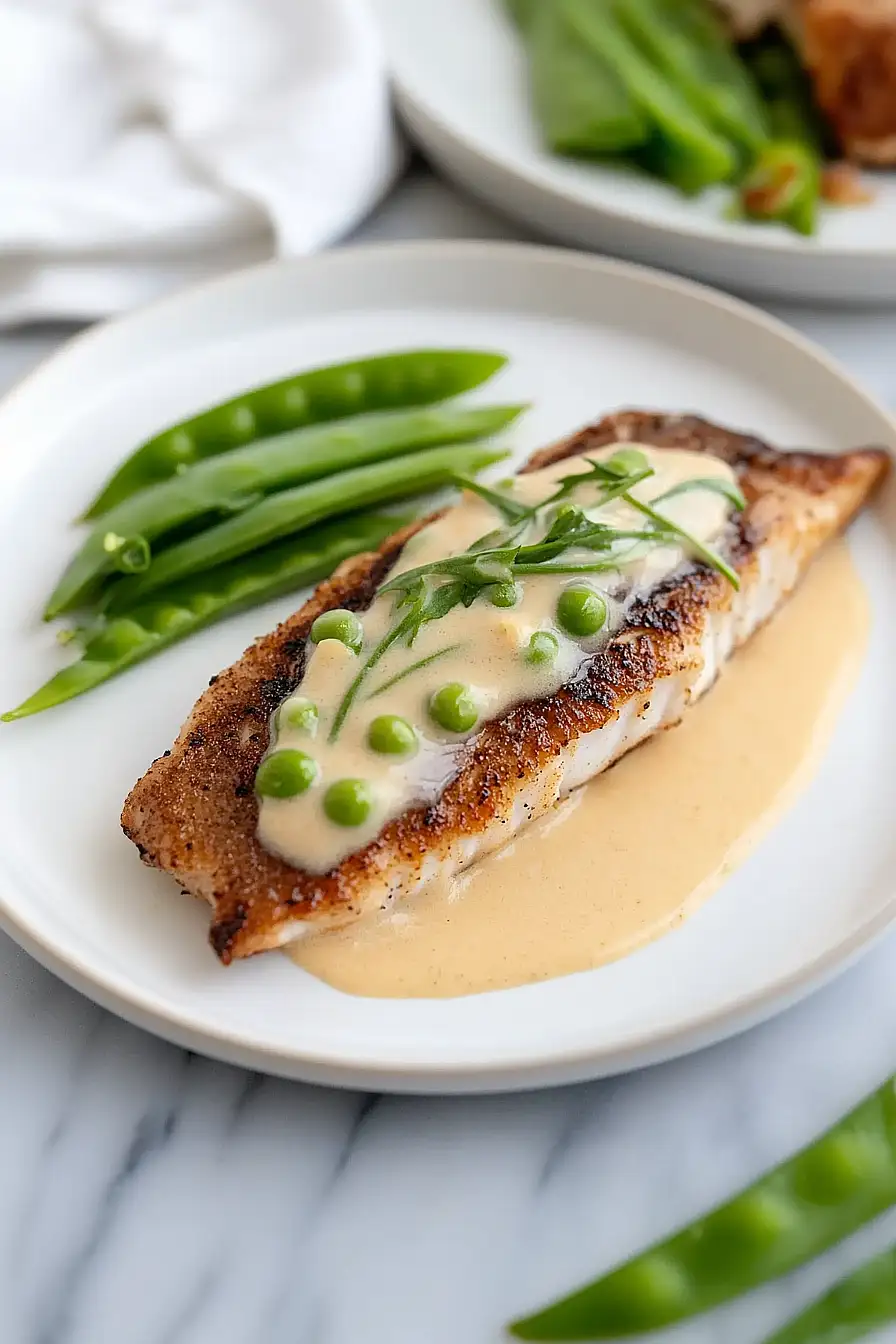 red snapper on the half shell
