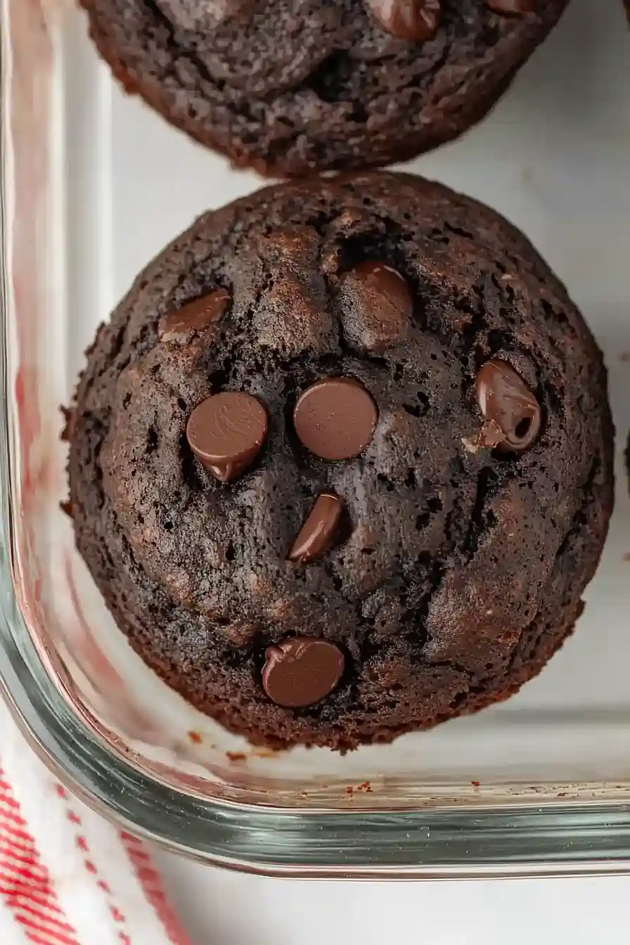 chocolate zucchini bread muffins