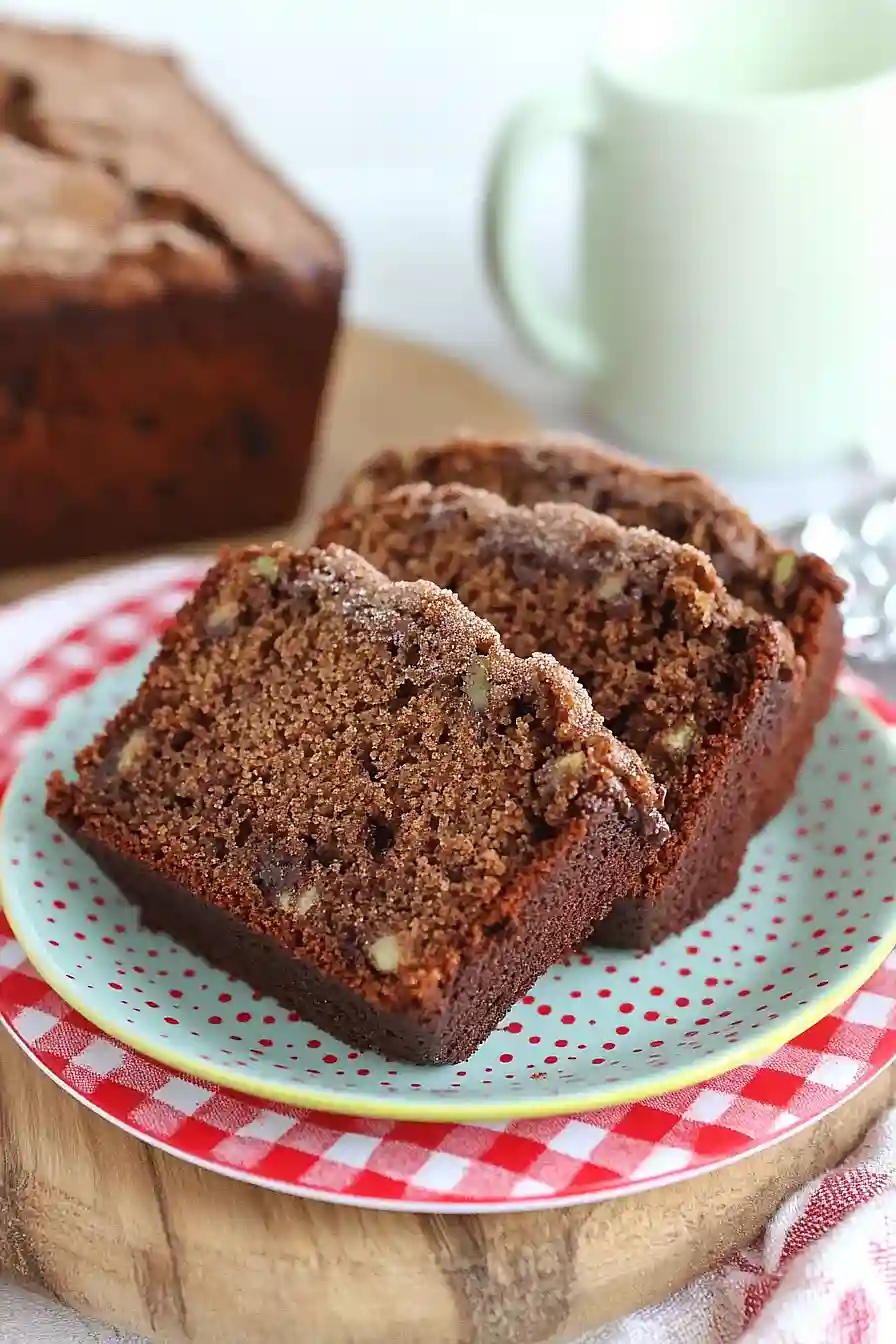 chocolate cinnamon zucchini bread 
