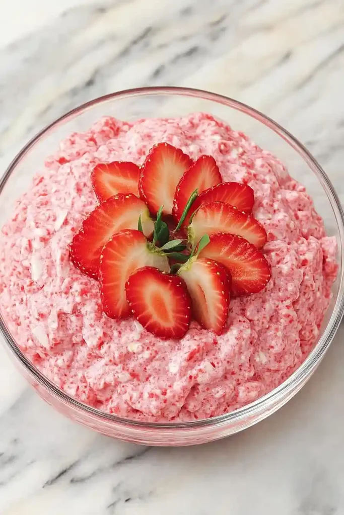 keto strawberry jello salad