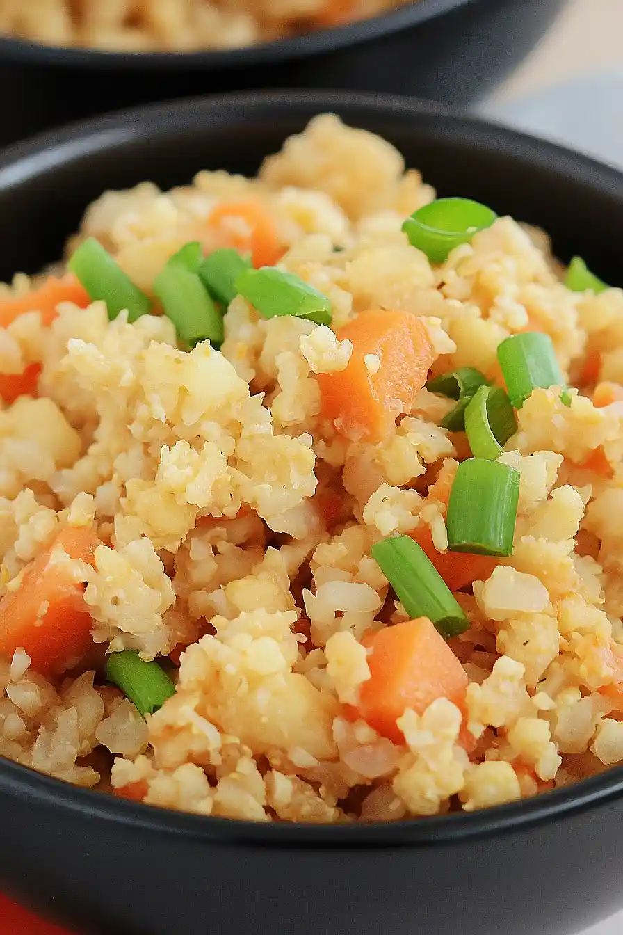 keto cauliflower fried rice 