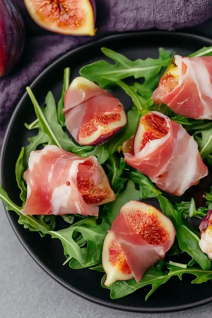 prosciutto wrapped figs
